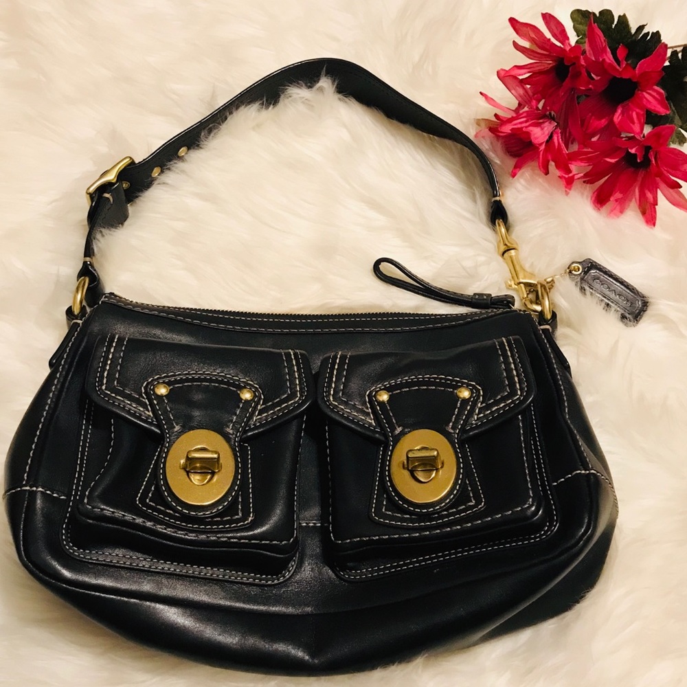 🌸✨COACH leather shoulder bag ✨🌸